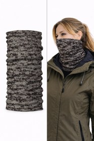 Resim colizon Unisex Motosiklet Bandana Buff - UV Korumalı Termal Outdoor Boyunluk Maske 