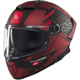 Resim mt Helmets Thunder 4 Sv Luminence D5 Kapalı Kask 