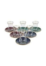 Resim Raklee Elegant 12 Parça Çay Seti - 132 Ml Renkli 
