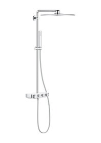 Resim Grohe Euphoria Smartcontrol System 310 Cube Duo Duvara Monte Termostatik Bataryalı Duş Sistemi 26508ls0 