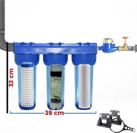 Resim Bina Girişi Su Arıtma Cihazı 3'lü 