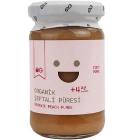 Resim Organik Şeftali Püresi 100 G +4 Ay 