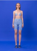 Resim ŞEBNEM GÜNAY Navy Logomania Biker Short 