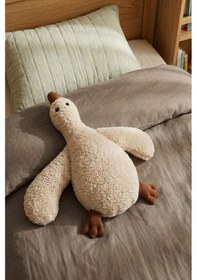 Resim Sevimli Uyku Arkadaşı Antialerjik- Vidalı Göz- Teddy Ekru Kaz 