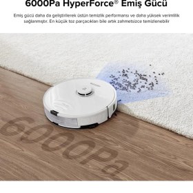 Resim Roborock S8 Sonic Beyaz Akıllı Robot Süpürge Teşhir 