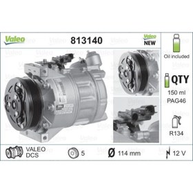 Resim Valeo KLIMA KOMPRESOR VOLVO XC60 2008> S80 II (124) 2.5 T 10>12 V70 III (135) D3 07>15 XC60 I SUV (156) D5 