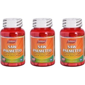 Resim Trunature Saw Palmetto Complex 450 MG 3 Kutu 300 Kapsül 