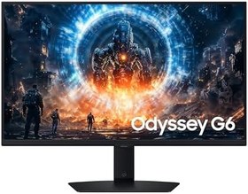 Resim Samsung Odyssey G6 G60F LS27FG602EUXUF 27" IPS QHD 350 Hz 1 ms Gaming Monitör 