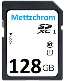 Resim Mettzchrom 128gb SD hafıza kartı 128 gb SD Class 10 memory kart 