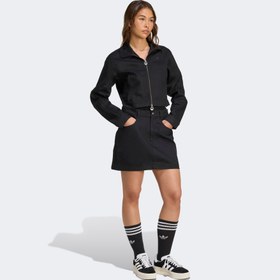 Resim adidas Firebird Dimi Kısa Siyah Kadın Eşofman Üstü 