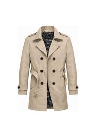Resim Alaska The Last Frontier Regular Fit Su Geçirmez Soğuğa Dayanıklı Trençkot Bej 
