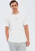 Resim Essential M Short Sleeve Beyaz Erkek Kısa Kol T-Shirt Skechers