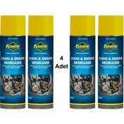 Resim Putoline Chain Engine Degrease Zincir Temizleme Spreyi 500 Ml 4 Adet 