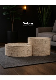 Resim Moon Orta Sehpa Ekru 