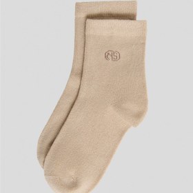 Resim Erkek Çocuk Ekru Çorap - BEJ / 8A 