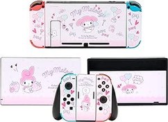 Resim Yocore Full Wrap Skin, Switch'inizi Koruyun ve Kişiselleştirin - Nintendo Switch ve Konsol, Dock, Joy-Con ile Uyumlu Şık Vinil Kaplama Çıkartmaları - MLD Strawberry 