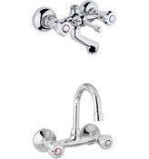 Resim Erce Klasik Banyo ve Lavabo Bataryası 
