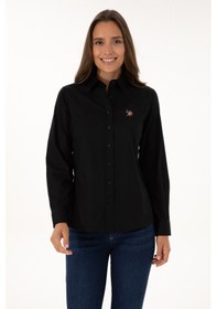 Resim U.s. Polo Assn. Kadın Siyah Gömlek Basic 50308038-vr046 Siyah 