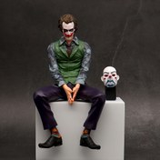 Resim Klown Aksiyon Figürü - Joker Yeşil Ceket ve Mor Pantolon, Karışık Renkler, Dayanıklı PVC, Araba, Ev, Ofis, Parti Dekoru ve Koleksiyonculuk için İdeal, Aile ve Arkadaşlar için Mükemmel Hediye 