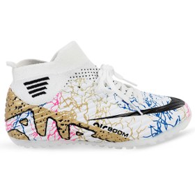 Resim Civil Sport Laliga 31-35 Numara Halı Saha Ayakkabısı - Beyaz - Beyaz-Altın / 3 