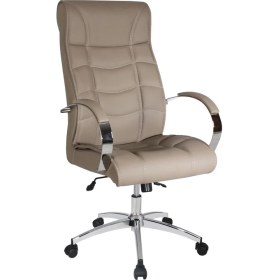 Resim Ofisel Konfor Yönetici Koltuğu Taş Mat Krem KNF113 