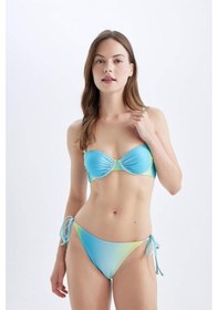 Resim DeFacto Regular Fit Degrade Baskılı Bikini Altı-Fall in Love D2645AX24HSTR111 