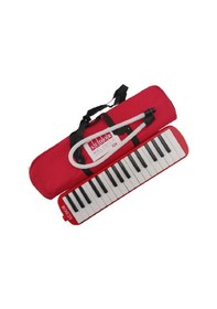 Resim Südor 32 Tuşlu Çantalı Melodika Notalı Kırmızı 