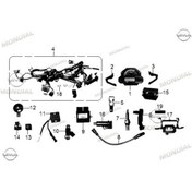 Resim Mondial Rx3 Enduro Gösterge Paneli Braketi Sağ (492663866) 
