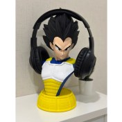 Resim KemX3D Dragon Ball Z Vegeta Büst Ve Kulaklık Tutucu 