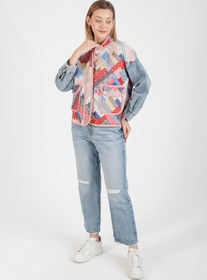 Resim HatunAtila Kot Kollu Kapitone Ceket 7654-6 - XL 