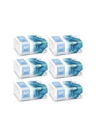 Resim Sofia El Ve Yüz Havlusu 100' Lü 6 Adet 