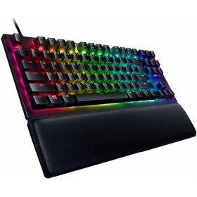 Resim Razer Huntsman V2 TKL Optical Purple Switch RGB Mekanik Gaming Klavye (RZ03-03940300-R3M1) 