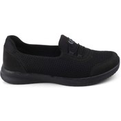 Resim Black Sea 575 Büyük Numara Kadın Günlük Casual Spor Ayakkabı Siyah 