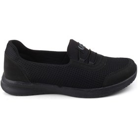 Resim Black Sea 575 Büyük Numara Kadın Günlük Casual Spor Ayakkabı Siyah 