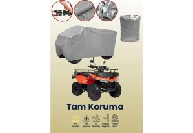 Resim Dokaca Gri Kanuni 200 U Off Road Atv Brandası, Atv Koruyucu Örtüsü 