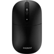 Resim Everest SMW-384 USB Siyah2.4ghz Kablosuz Mouse Wireless Mouse Ultra Premium Süper Sessiz 