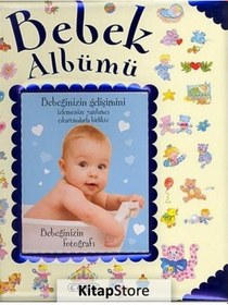 Resim Bebek Albümü - Mavi- Çiçek Yayıncılık 