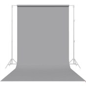 Resim Gdx Seyyar Kağıt Sonsuz Stüdyo Fon Perde (Grey/Gri) 2.70x11 Metre 