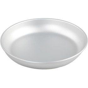 Resim Yaozixa Alüminyum Léziz Yemek Tabağı - Ultra Hafif, Çok Amaçlı Piknik Kamp Yemeği Servis Tabağı Gümüş 