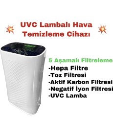 Resim Bm Air Clean Uv-C Lambalı Hava Temizleme Cihazı 