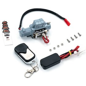 Resim Xindoker Rc Araçlar İçin Gri Tamiya Pluglu Alüminyum Çeker Kiti Trx-4, Scx10, D90 Uyumlu - 5-7.4v Kontrol Sistemi 