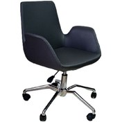 Resim Bilgisayar Çalışma Sandalyesi Örümcek Yıldız Ayaklı Antrasit Suni 