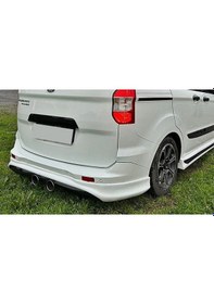 Resim Ford Tourneo Courier R32 Arka Ek Plastik Siyah Difüzör Arka-bodykit-ek-karlık 