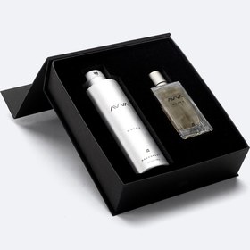 Resim Avva Erkek Magma Hediye Kutulu 2 Li Parfüm ve Deodorant Seti 50 ml + 226 ml B009109 