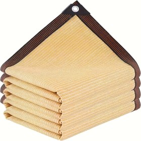 Resim Su geçirmez Dış Mekan Güneşlik Tente, Halat Kurulum Kiti ile Birlikte, Veranda ve Bahçe Mobilyaları için Blok Kaplama, Balkon Gizlilik Ekranı Kaplama, Dış Mekan Veranda Balkon Ekranı, Apartman Korkuluğu Rüzgar ve Yağmur Koruma Halkası, Apartman Korkuluğu, Veranda Balkonu, Bahçe Sarmal 