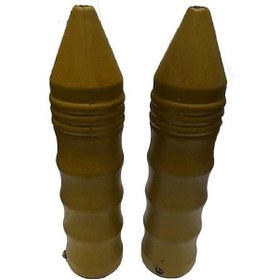 Resim Sevgent 4 Parmak Mat Gold Sivri Elcik Plastik 