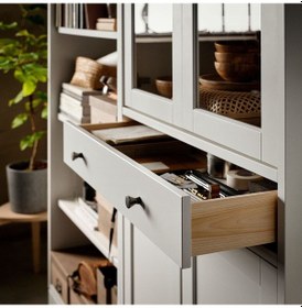 Resim Kapaklı Kitaplık, Beyaz, 244x39x211 Cm Beyaz 