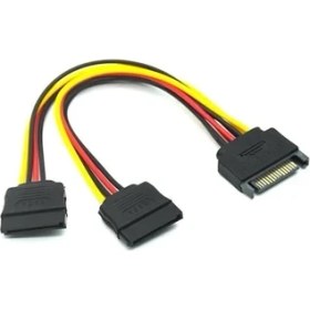 Resim Plus PX-4426 Sata To Sata Çoklayıcı, Sata Pin Dişi-2 Port Sata Erkek Çoklayıcı, Sata Y Kablo Splitter HDD Bağlantı Kablosu 