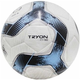 Resim TRYON FT180 DİKİŞLİ FUTBOL TOPU 5 Beyaz - Mavi 