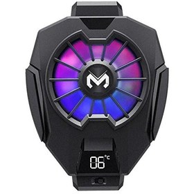 Resim Hadron HDX4367 Radyatörlü Isı Göstergeli Rgb Işıklı Tablet Soğutucu Fan 